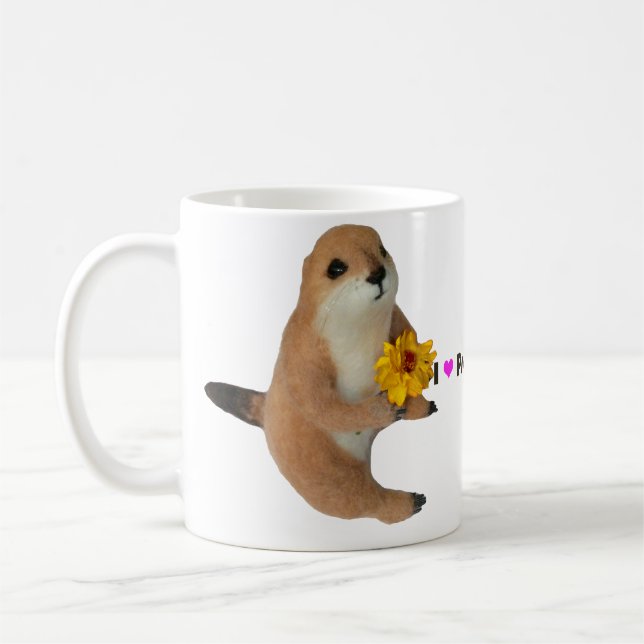 präriehund stoppade leksak kaffemugg (Vänster)