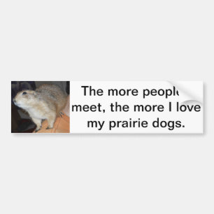 Präriehundbildekal Bildekal