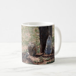 Präriehundfamilj Kaffemugg