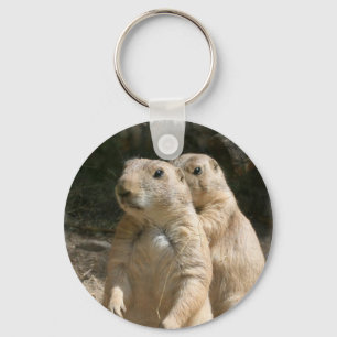 Präriehundfoto Keychain Nyckelring