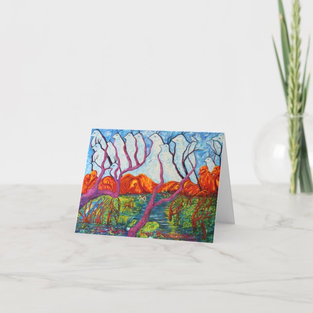 Prärien NOTERAR KORTET Kort (Framsida)