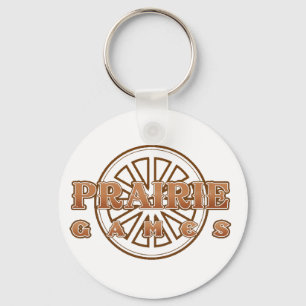 Prärien spelar Keychain Nyckelring