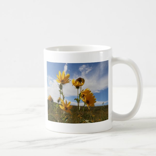 Präriesolnedgång Kaffemugg (Höger)