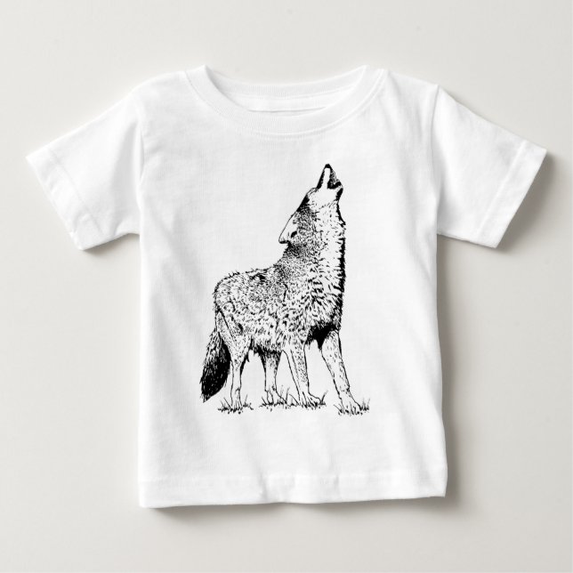 Prärievarg T-shirt (Framsida)