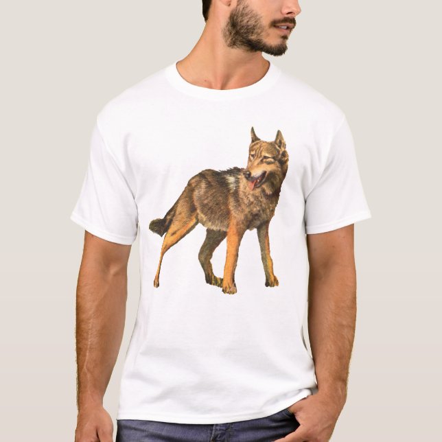 prärievarg t shirt (Framsida)