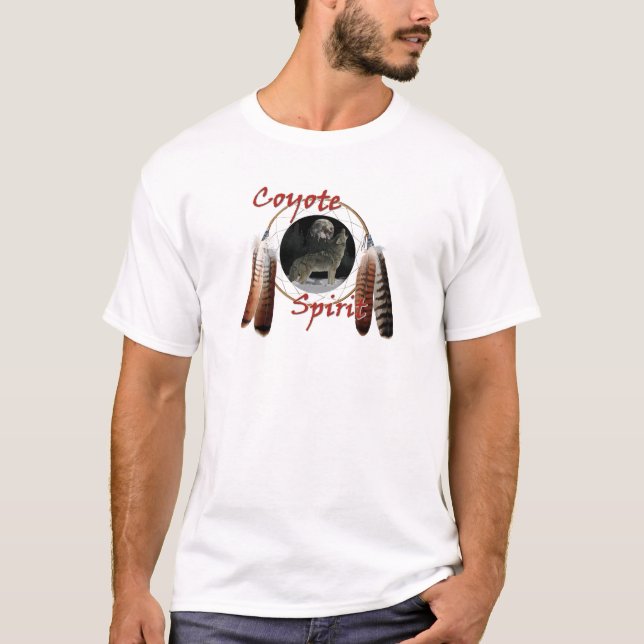 Prärievargande Tee Shirt (Framsida)