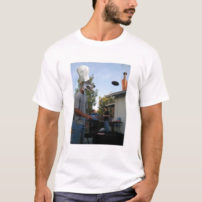 Prärievarghamburgare T-shirt (Framsida)