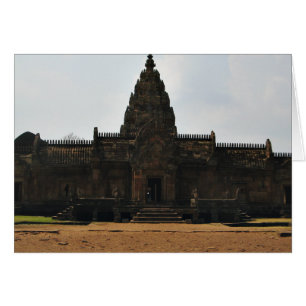 Prasat Hin Phanom Rung, Buriram, Isaan, Thailand Hälsningskort