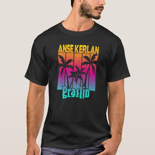 Praslin Anse Kerlan T Shirt (Framsida)