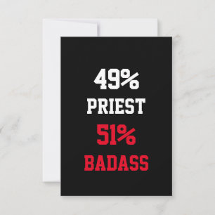 Präst Badass Kort
