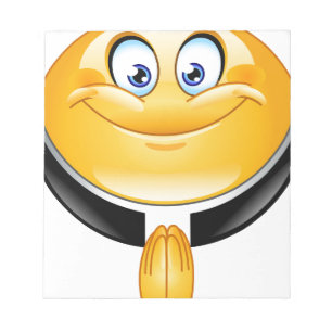 präst emoji anteckningsblock