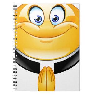 präst emoji anteckningsbok