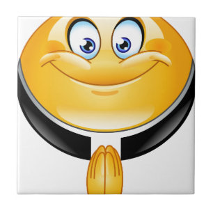 präst emoji kakelplatta