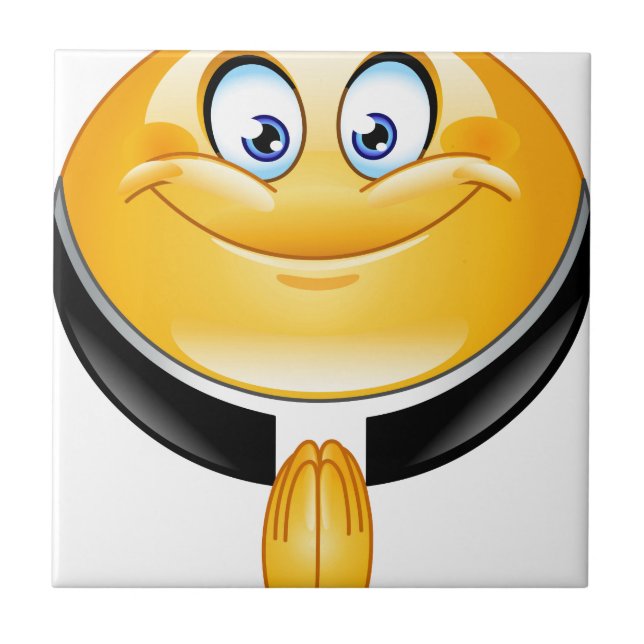 präst emoji kakelplatta (Framsidan)