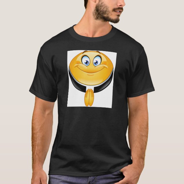 präst emoji t shirt (Framsida)