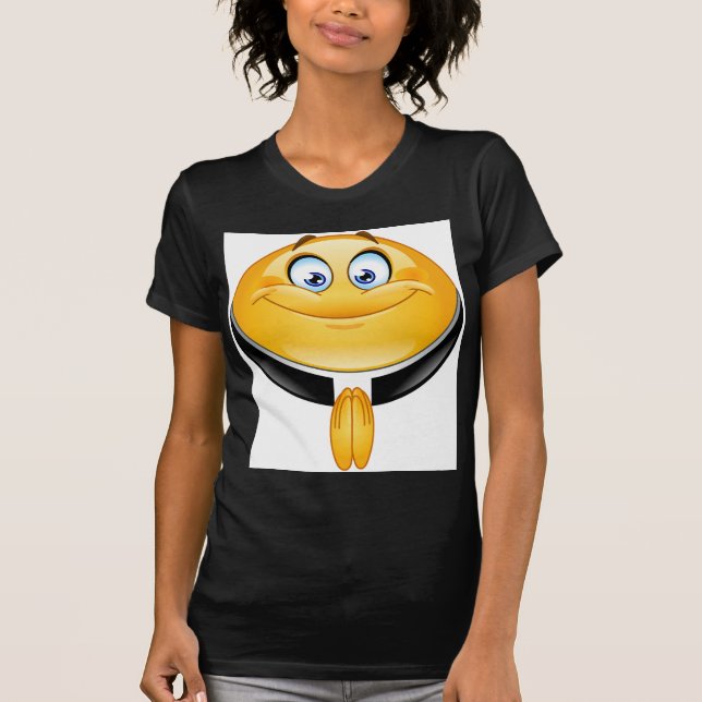 präst emoji tee shirt (Framsida)