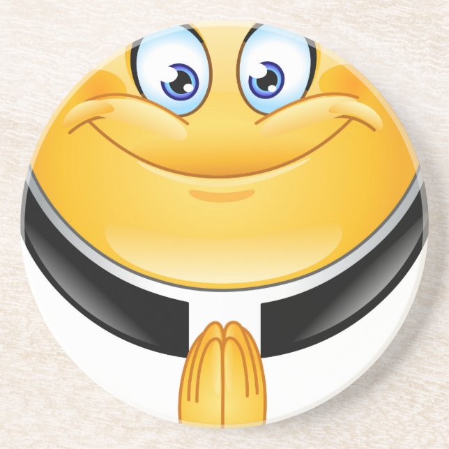 präst emoji underlägg sandsten (Framsidan)
