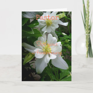 Präst för ditt jubileum Faltad gratulationskort Kort