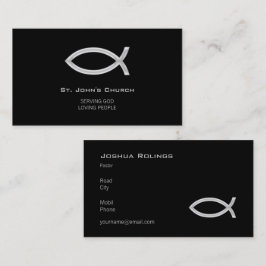 Präst för pastor | för kristen | visitkort