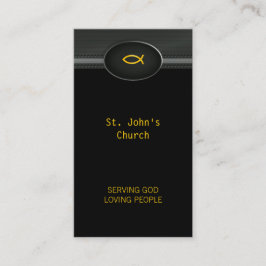 Präst för pastor | för kristen | visitkort