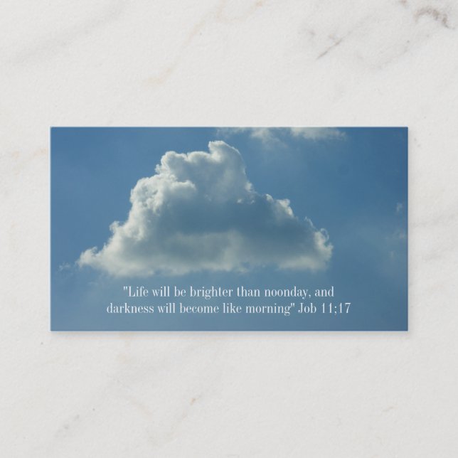 Präst för pastor | för kristen | visitkort (Framsida)