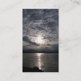 Präst för pastor | för kristen | visitkort