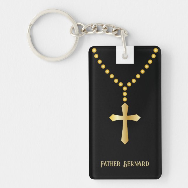 Präst Vigarie Pastor Prästerskapet Nyckelring (Framsidan)