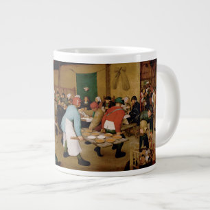 Prästen Bröllop av Pieter Bruegel den äldre V Jumbo Mugg