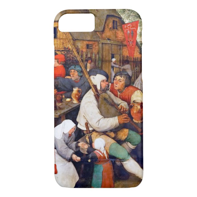 Prästen Dance, Pieter Bruegel Case-Mate iPhone Skal (Baksida)