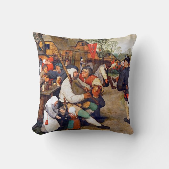 Prästen Dance, Pieter Bruegel Kudde (Framsida)