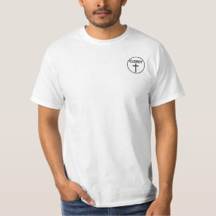 Prästerskap Emblem för pastorer, pastorer & Tee Shirt