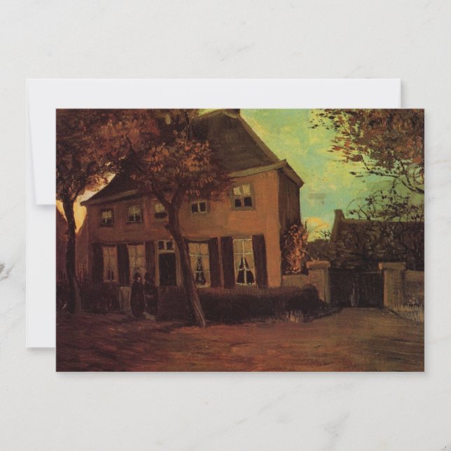 Prästgården i Nuenen av Vincent van Gogh (Framsida)