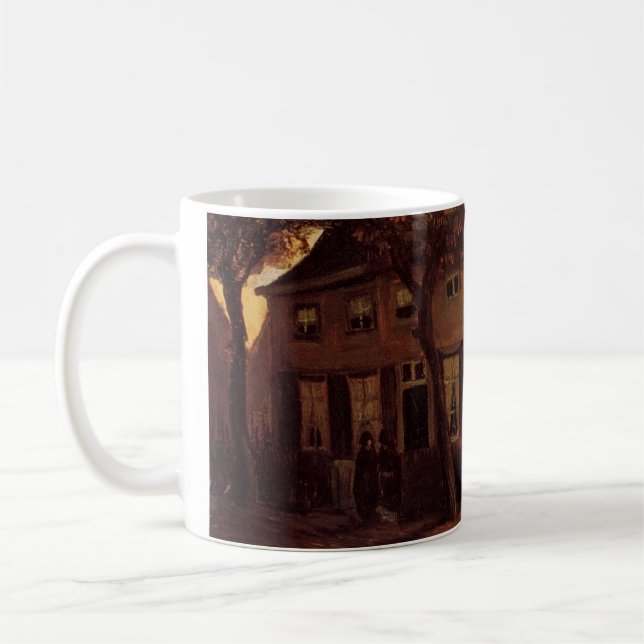 Prästgården i Nuenen av Vincent van Gogh Kaffemugg (Vänster)
