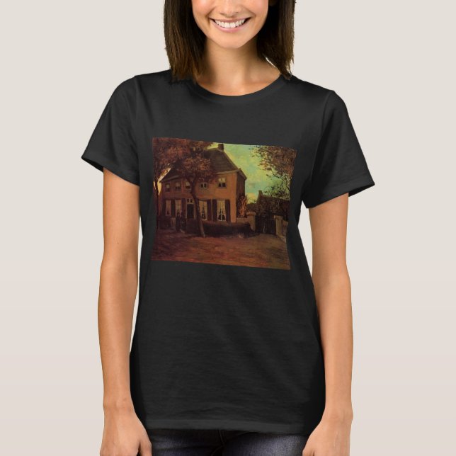 Prästgården i Nuenen av Vincent van Gogh T Shirt (Framsida)