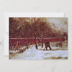 Prästgårdsträdgården i Nuenen av Vincent van Gogh