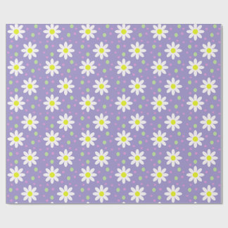 prästkragedots violett presentpapper