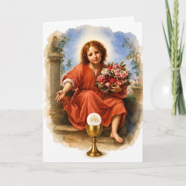 Prästvigningsvälsignelse Vackra händer Dikt Kort (Framsida)