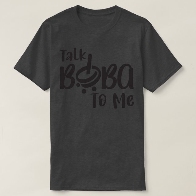 Prata Boba till mig Premium T Shirt (Design framsida)