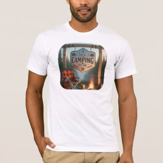 Prata Camping med Mig – Läggerelds T-shirt