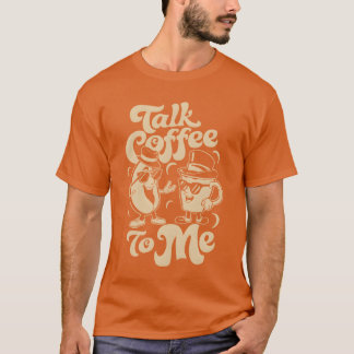 Prata Coffeeo Mig Barista Humor vän T Shirt