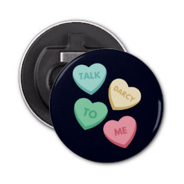 Prata Darcy med mig III Flasköppnare