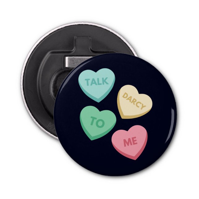 Prata Darcy med mig III Flasköppnare (Framsidan)