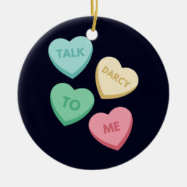 Prata Darcy med mig III Julgransprydnad Keramik