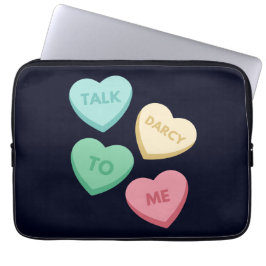 Prata Darcy med mig III Laptop Fodral