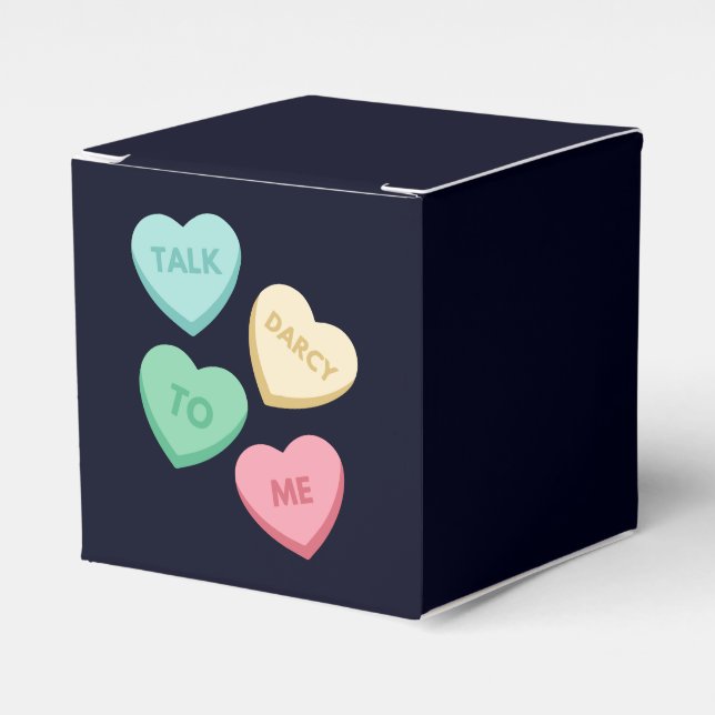 Prata Darcy med mig III Presentaskar (Framsidan Sidan)