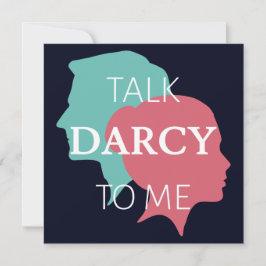 Prata Darcy med mig IV Inbjudningar