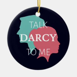 Prata Darcy med mig IV Julgransprydnad Keramik