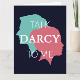 Prata Darcy med mig IV Kort