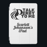 Prata Derby med mig iPad Mini Skydd<br><div class="desc">Prata Derby till mig i Pad mini Cover firar tävling:s trill med "IT MÅSTE VARA DERBY DAY iPad mini Cover"! Perfekt för hästentusiaster, den här snyggten och det tåliga höljet visar din kärlek för Derby Day. Designad för att passa in iPad mini-snful kombinerar den funktioner med en djärv, öga-tagande design....</div>