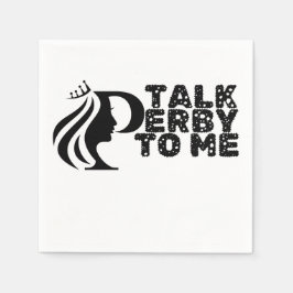 Prata Derby med mig Pappersservett